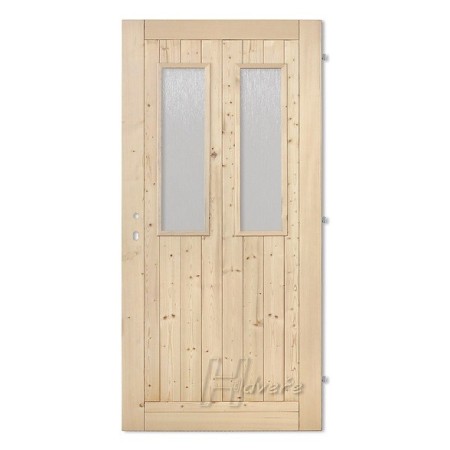 H dveře 2xsklo komplet 60-90cm