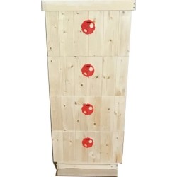 Teplený nástavkový včelí úl HT4