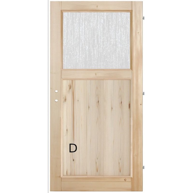 Palubkové dveře quatro s příčkou