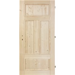 Dvoukřídlové dveře plné příčka 2xsklo